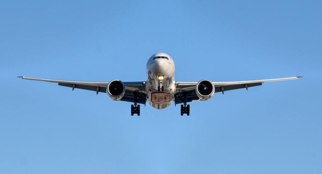 飛行機で輪行