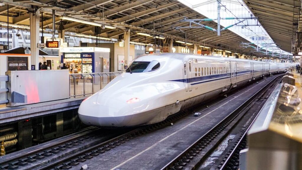 新幹線で輪行