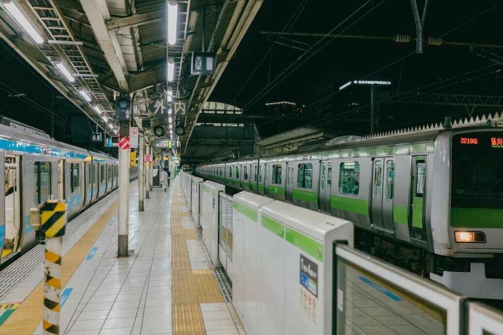 電車で輪行